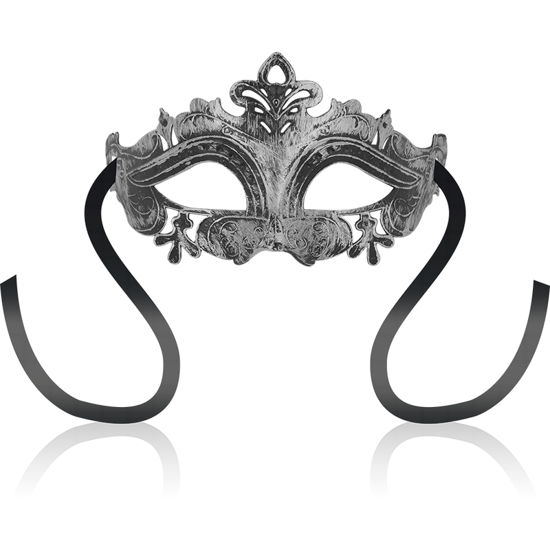 OHMAMA MASKS VENETIAN EYEMASK - SILVER