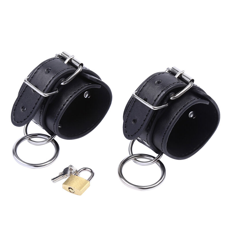 OHMAMA FETISH O-RING LOCKED WRIST RESTRAINTS