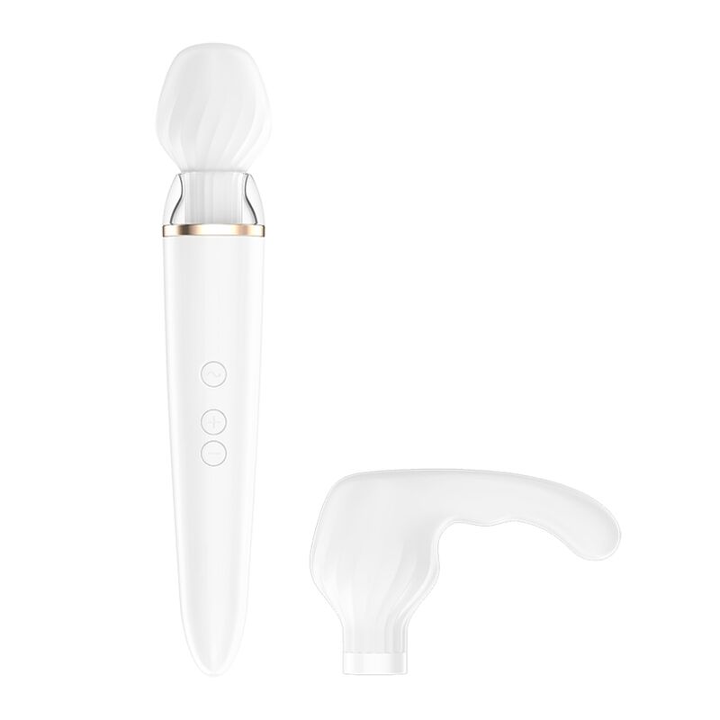 Alternative view of SATISFYER DOUBLE WAND-ER WHITE