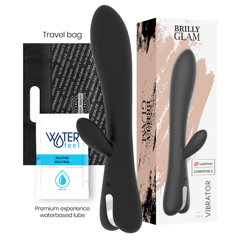 Alternative view of BRILLY GLAM ERIK VIBRATOR WATCHME WIRELESS TECHNOLOGY COMPATIBLE