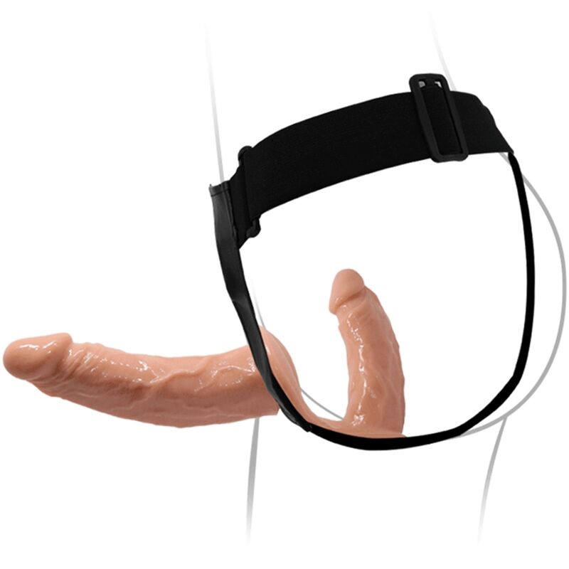 BAILE ULTRA PASSIONATE HARNESS DOUBLE DILDOS STRAP ON - Bild 2