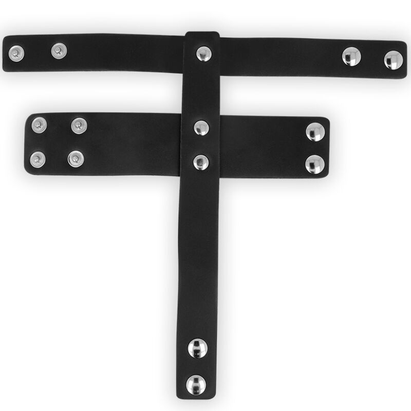 Alternative view of OHMAMA FETISH CHASTITY LEATHER STRAP