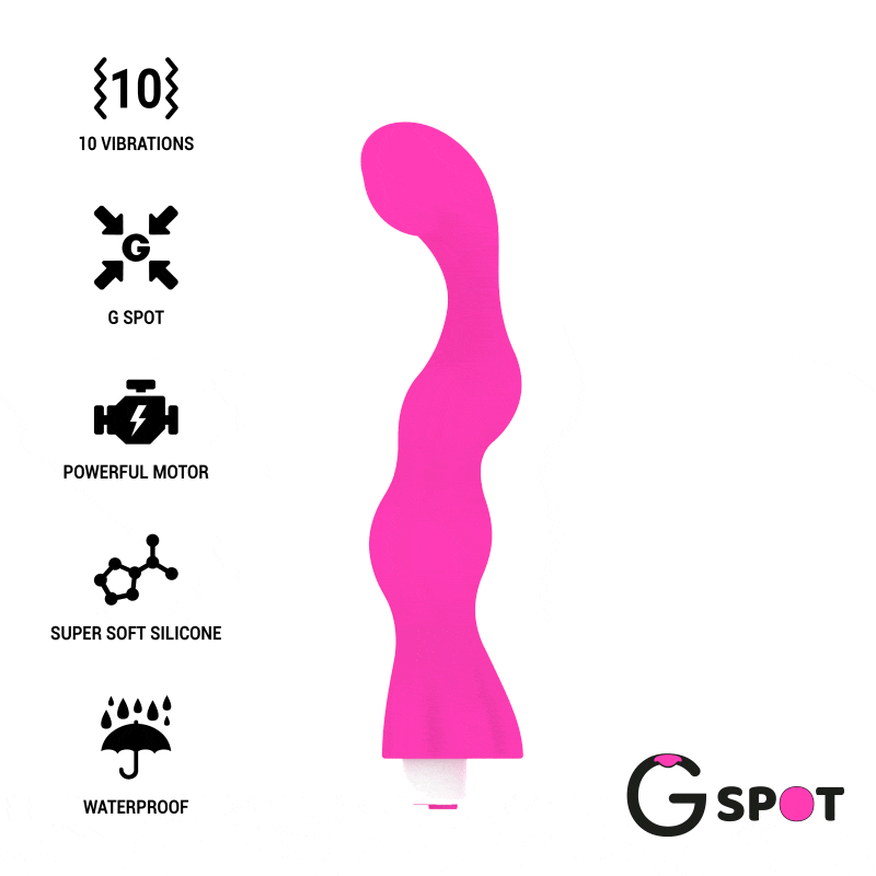 G-SPOT GEORGE G-SPOT VIBRATOR GUM PINK