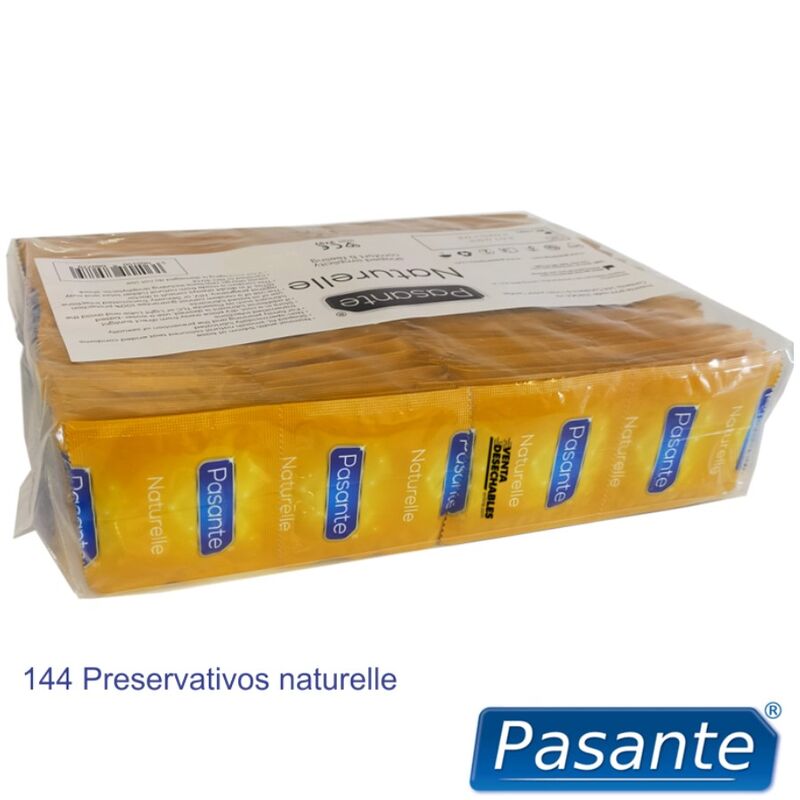 Alternative view of PASANTE CONDOMS NATURELLE BAG 144 UNITS