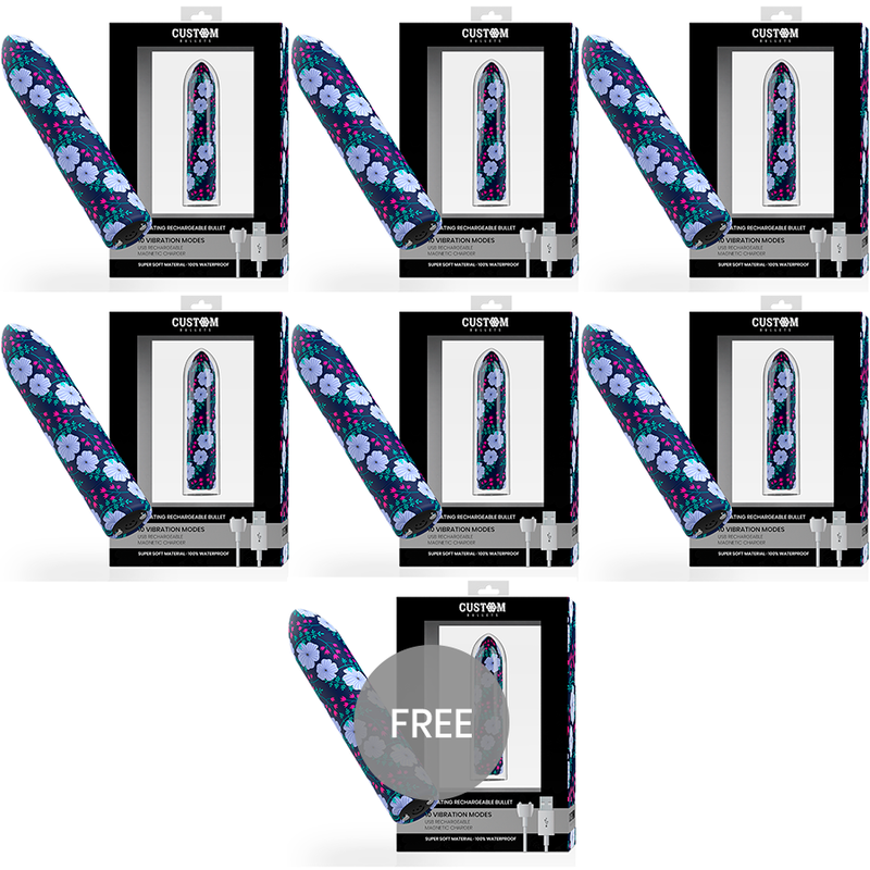 Alternative view of CUSTOM BULLETS - SPRING MAGNETIC 10 INTENSITIES 6 + 1 FREE