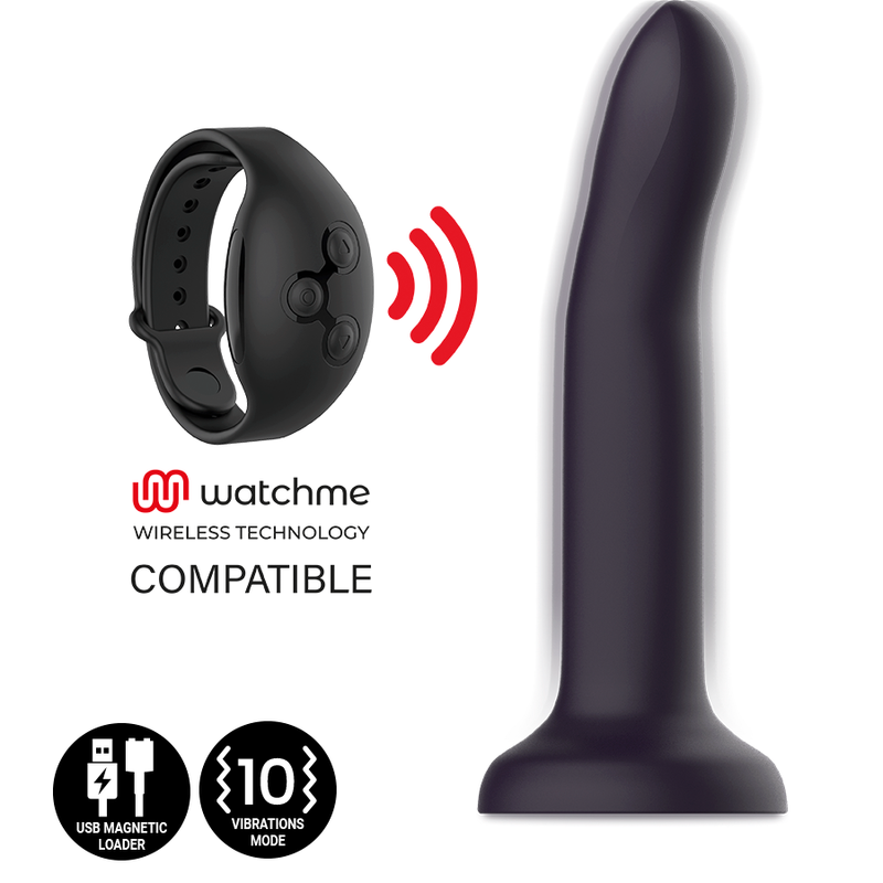 MYTHOLOGY DUMAN MYSTIC DILDO M - VIBRATOR WATCHME WIRELESS TECHNOLOGY COMPATIBLE