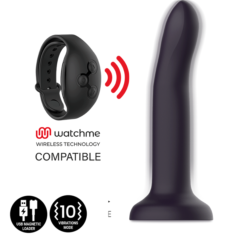 MYTHOLOGY DUMAN MYSTIC DILDO L - VIBRATOR WATCHME WIRELESS TECHNOLOGY COMPATIBLE