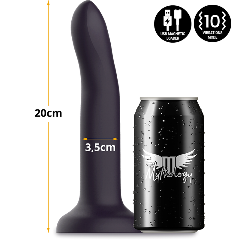 Alternative view of MYTHOLOGY DUMAN MYSTIC DILDO L - VIBRATOR WATCHME WIRELESS TECHNOLOGY COMPATIBLE