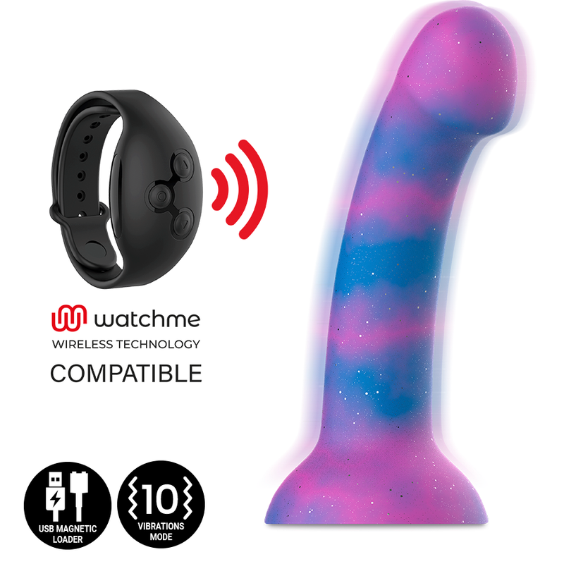 MYTHOLOGY DION GALACTIC DILDO M - VIBRATOR WATCHME WIRELESS TECHNOLOGY COMPATIBLE