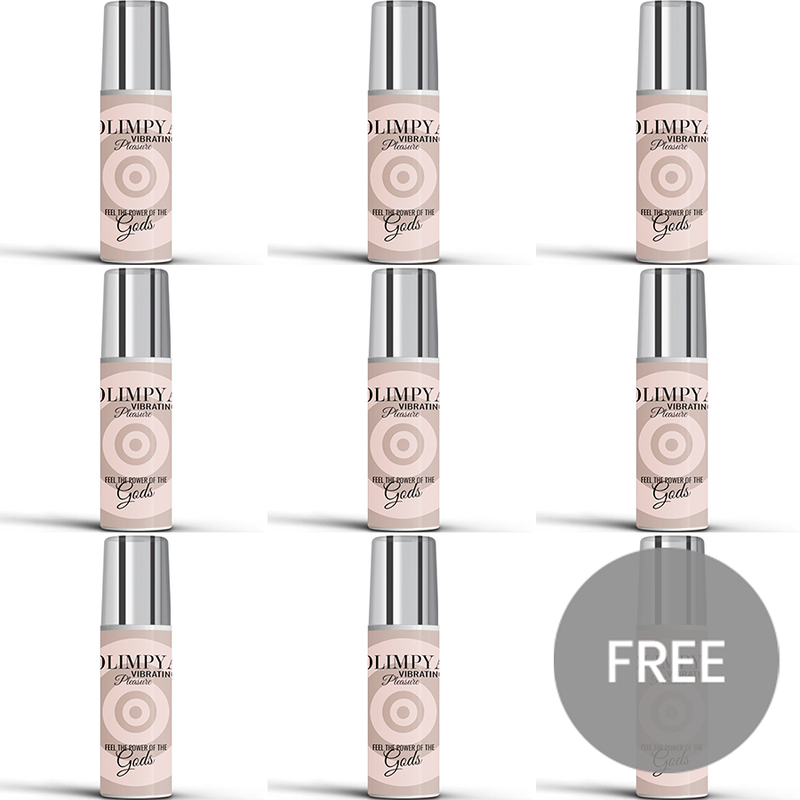 OLIMPYA - VIBRATING PLEASURE GODDESS 8 + 1  FREE