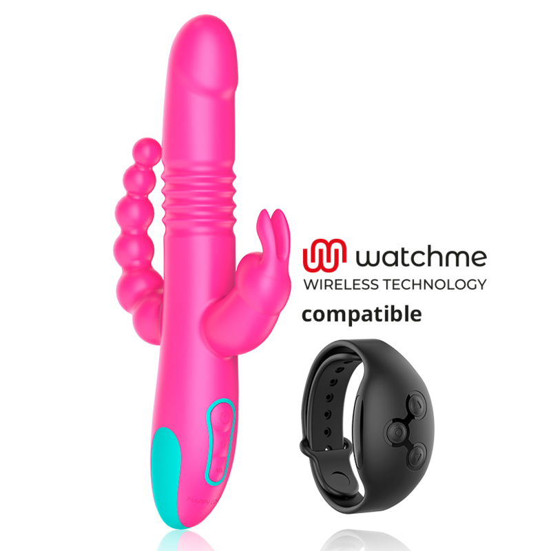 Alternative view of HAPPY LOKY DONALD TRIPLE STIMULATION: ANAL, G-SPOT  CLITORAL WATCHME WIRELESS TECHNOLOGY COMPATIBLE
