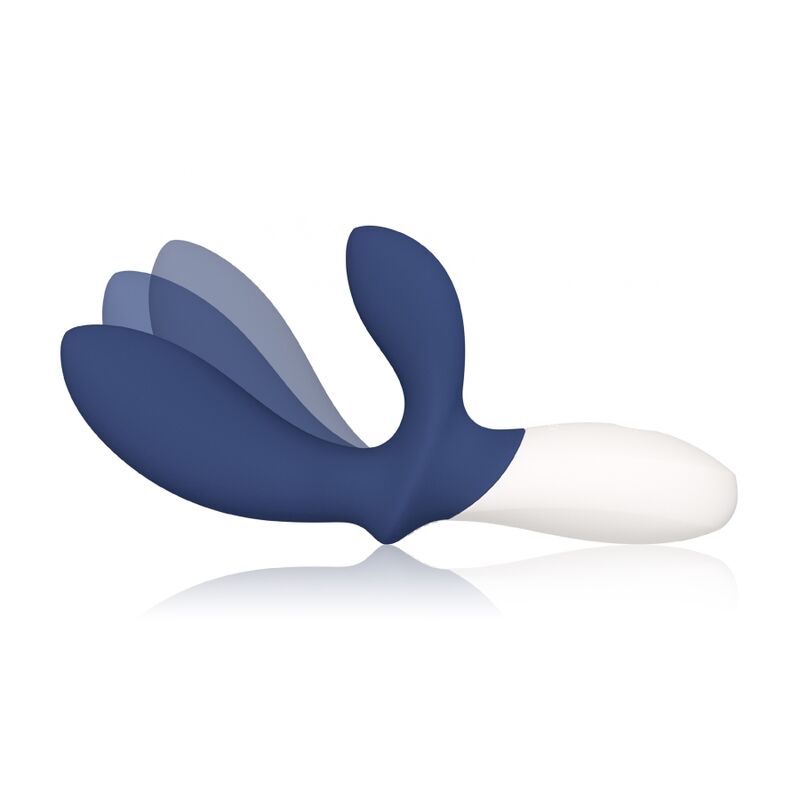Alternative view of LELO LOKI WAVE 2 PROSTATE MASSAGER - BASE BLUE