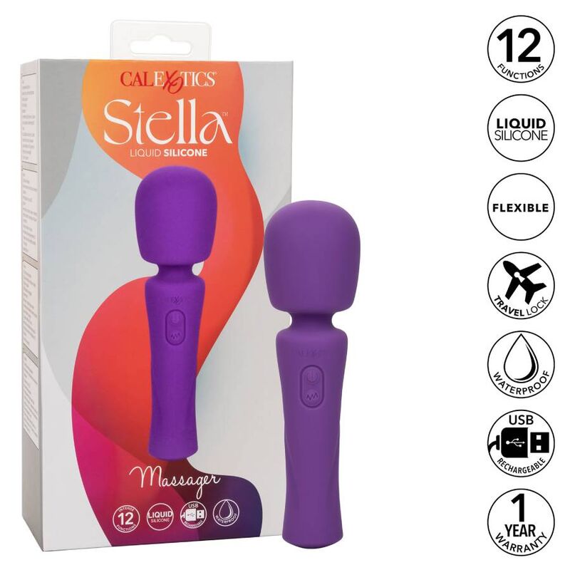 Alternative view of CALIFORNIA EXOTICS STELLA MASSAGER VIOLET