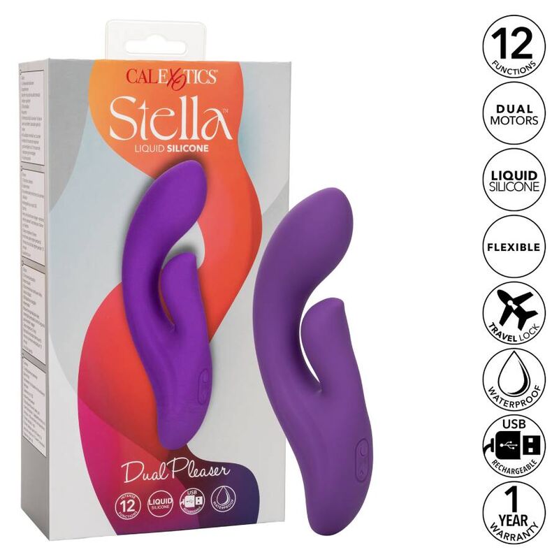 CALIFORNIA EXOTICS STELLA DUAL PLEASER VIOLET - Bild 2