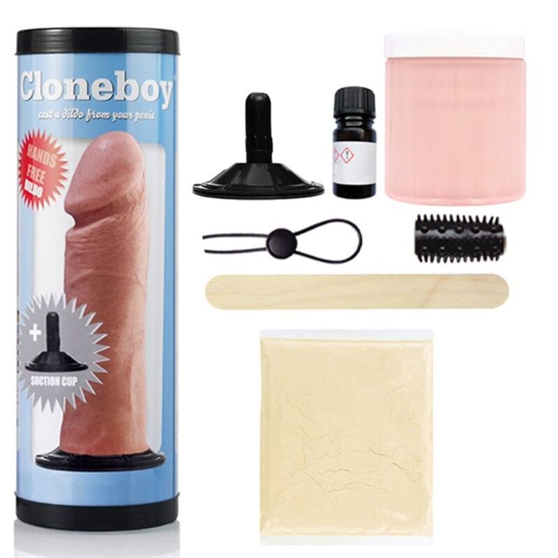 CLONEBOY DILDO  SUCTION CAP PINK