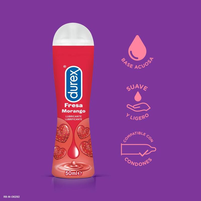 Alternative view of DUREX PLAY STRAWBERRY 50 ML
