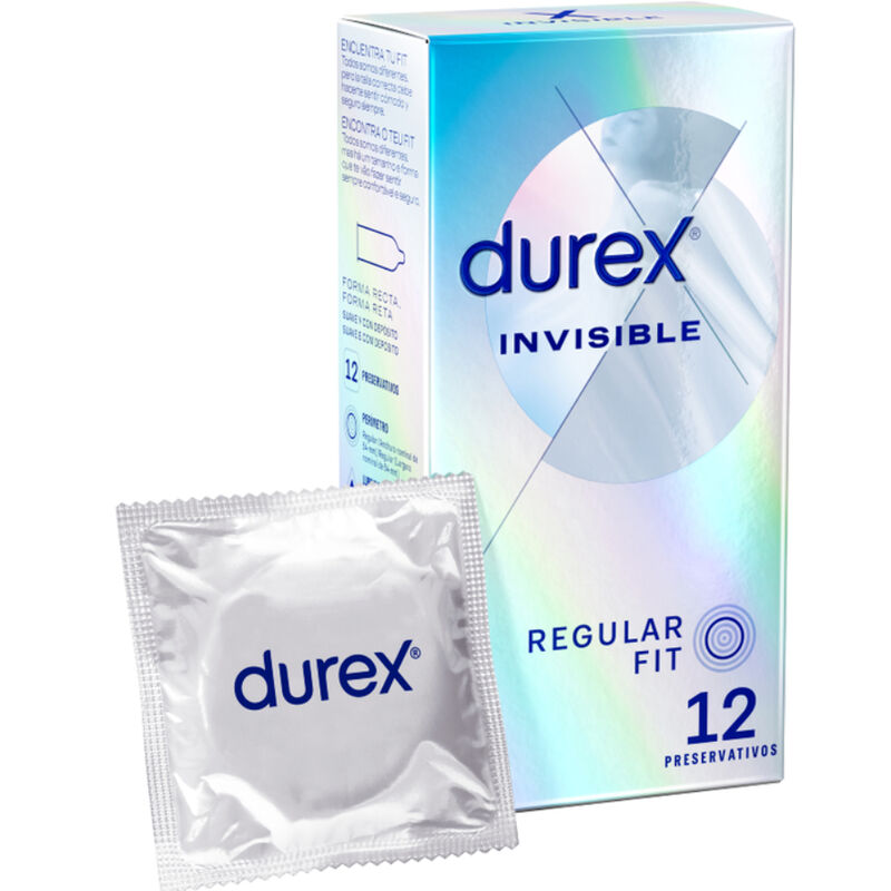 DUREX INVISIBLE EXTRA THIN 12 UDS