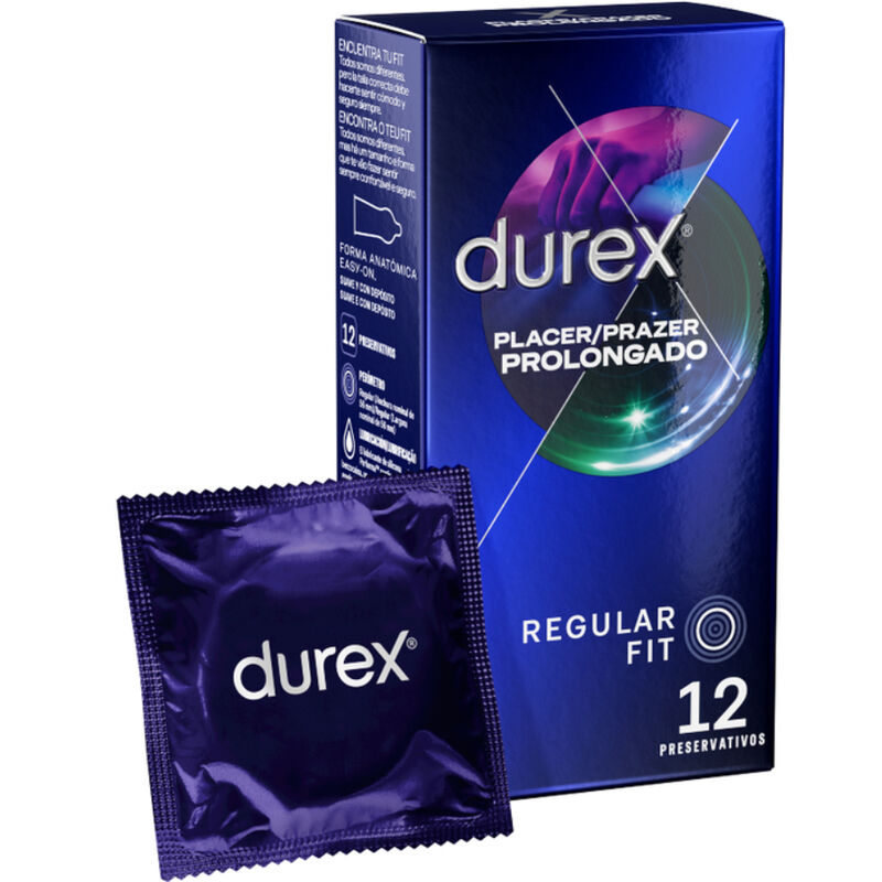 DUREX PLEASURE PROLONGED DELAYED 12 PCS