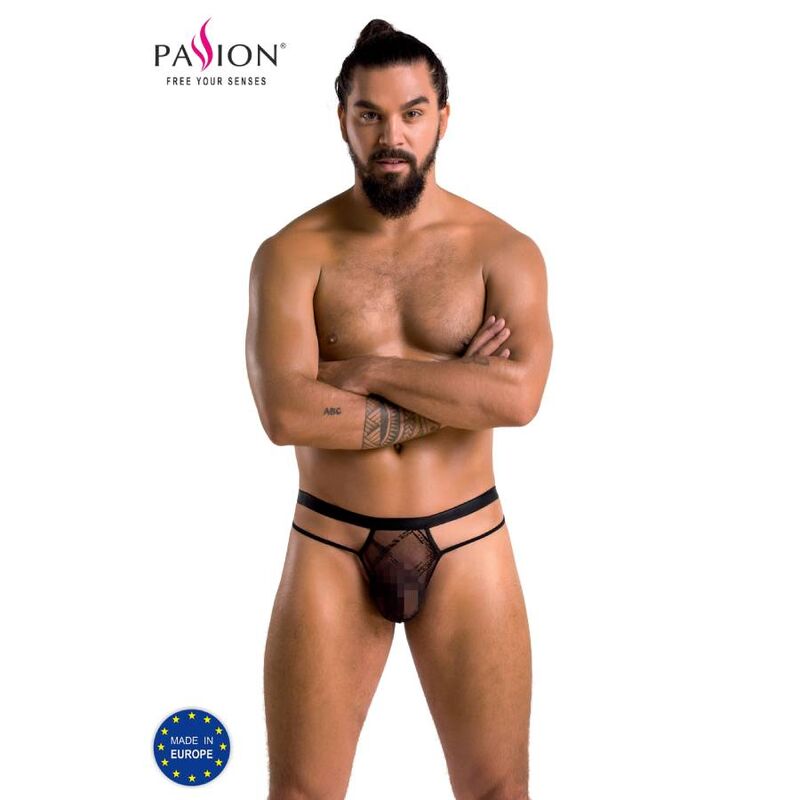 PASSION 029 THONG COLLIN BLACK