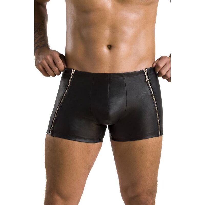 PASSION 049 SHORT MATT BLACK S/M - Bild 3