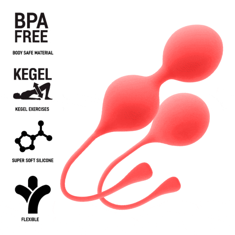 Alternative view of INTENSE - KEGEL BEADS PACK KENDALL RED