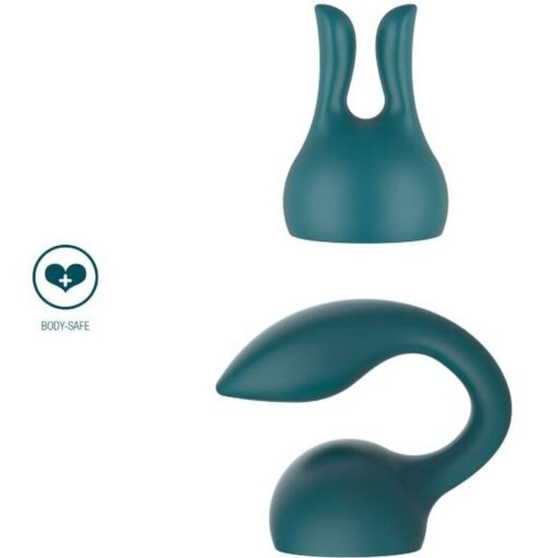 Alternative view of XOCOON - ATTACHMENTS PERSONAL MASSAGER GREEN