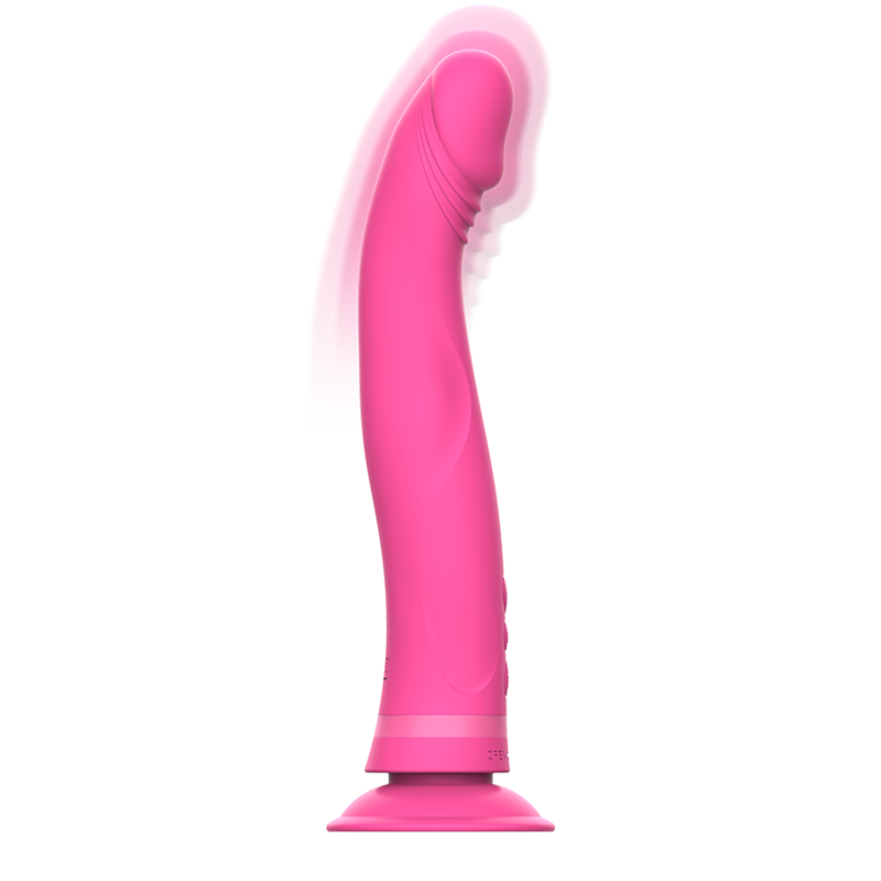 Alternative view of INTENSE - MICHELANGELO DILDO VIBRATOR SILICONE PINK