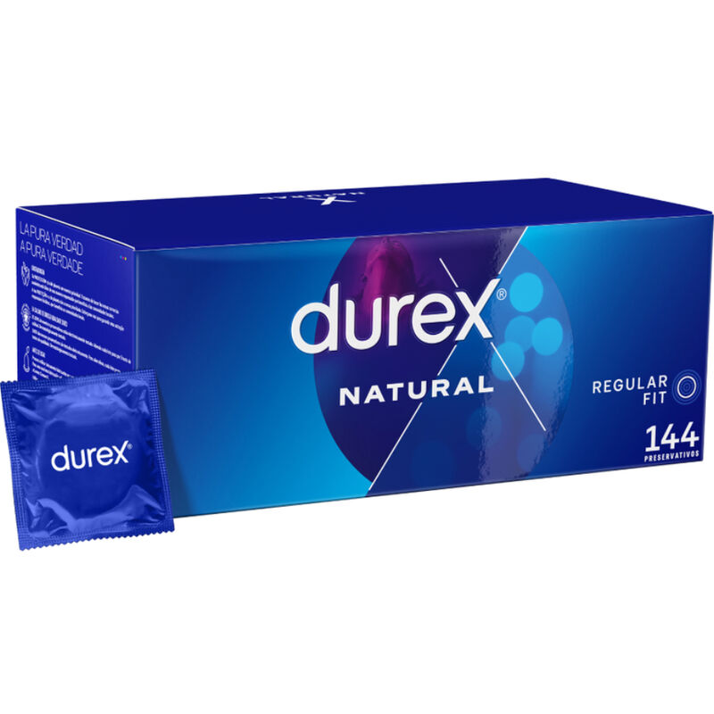 DUREX NATURAL 144 UNITS