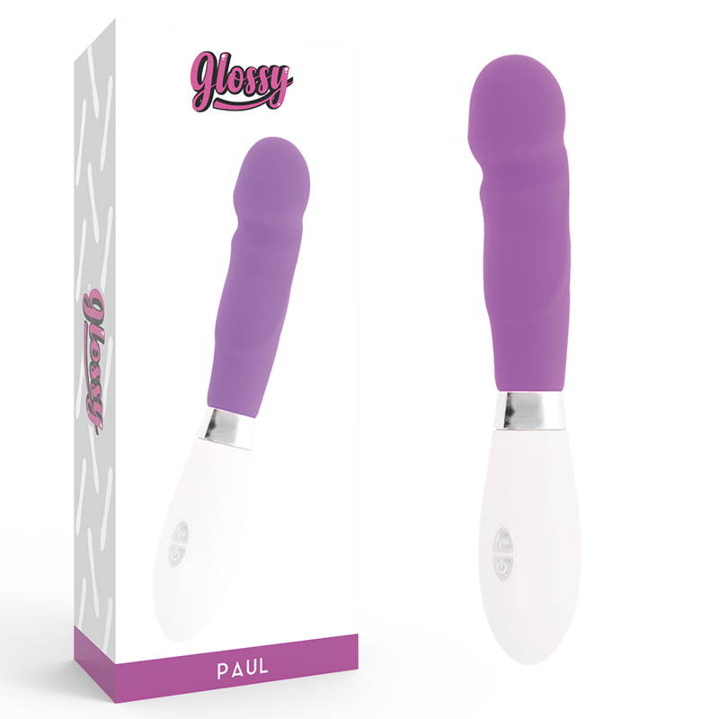 GLOSSY PAUL VIBRATOR PURPLE