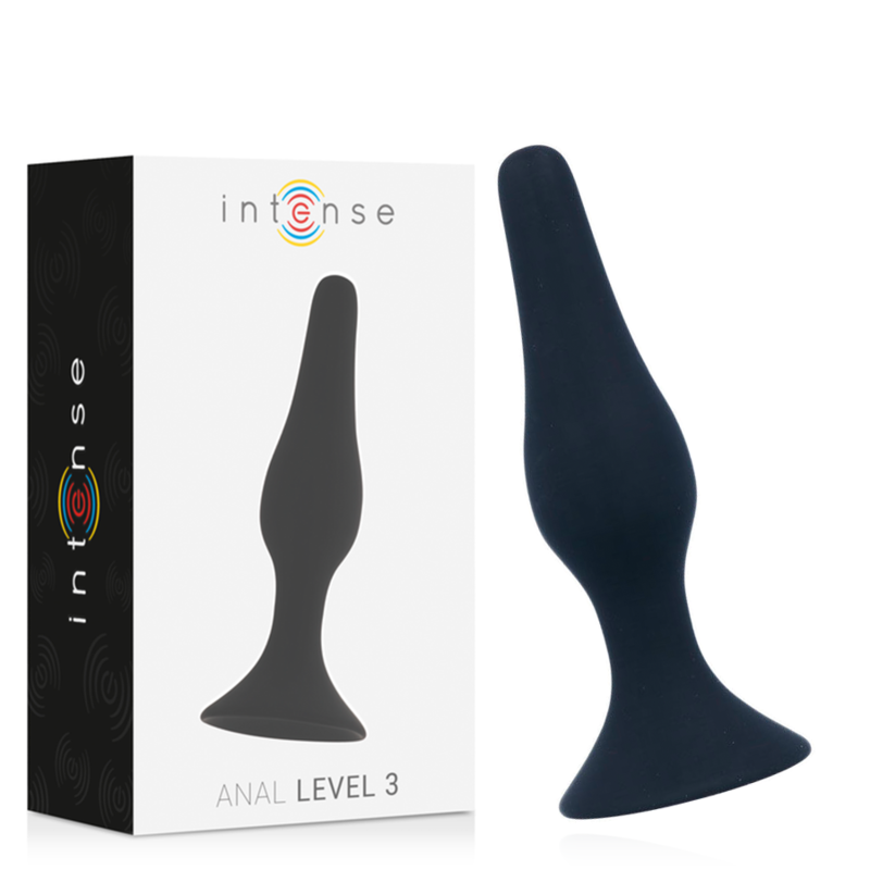 INTENSE ANAL LEVEL 3 12.5CM BLACK
