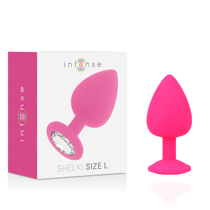 Alternative view of INTENSE SHELKI L PLUG ANAL HOT PINK
