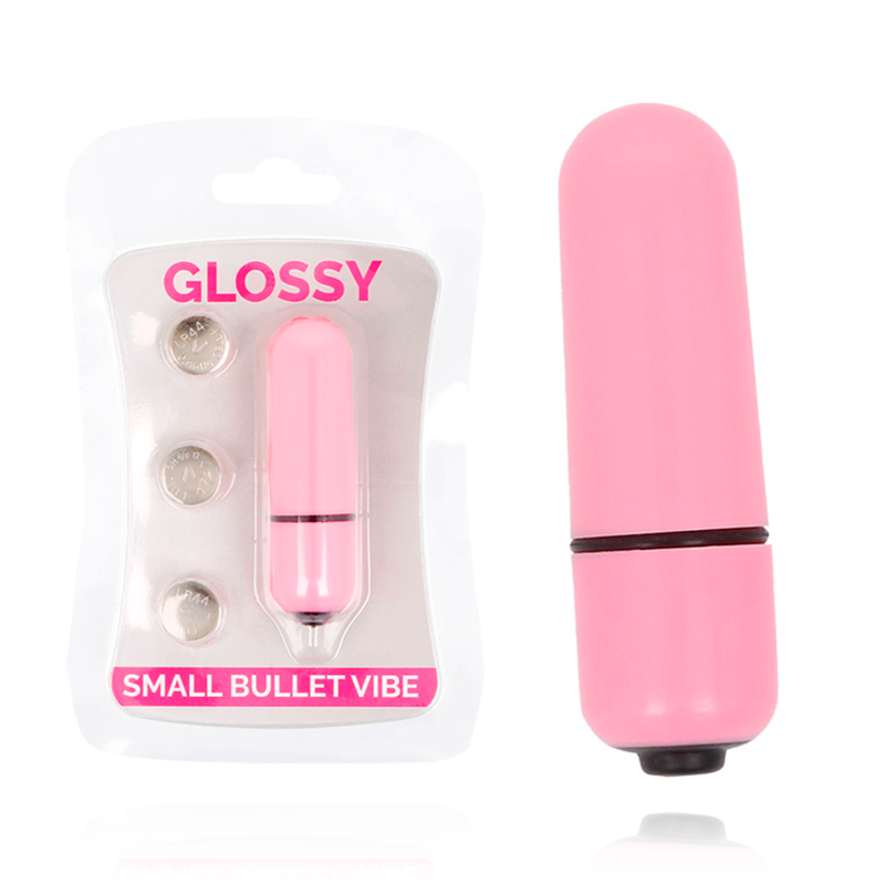 GLOSSY SMALL BULLET VIBE PINK