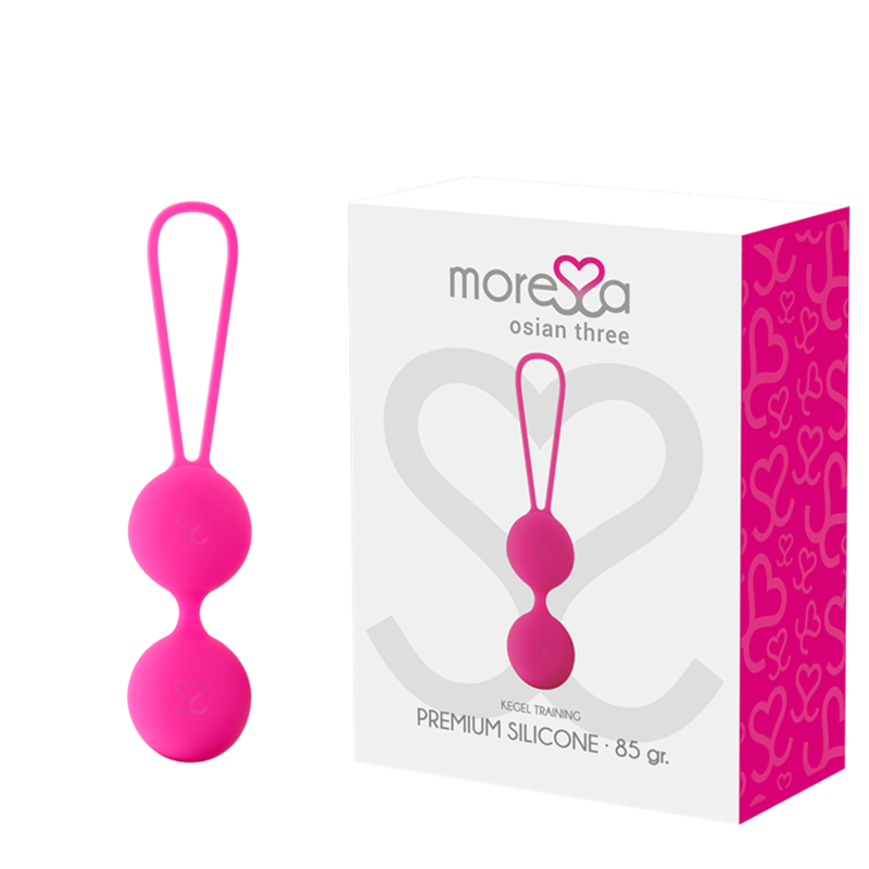 MORESSA OSIAN THREE PREMIUM SILICONE  PINK
