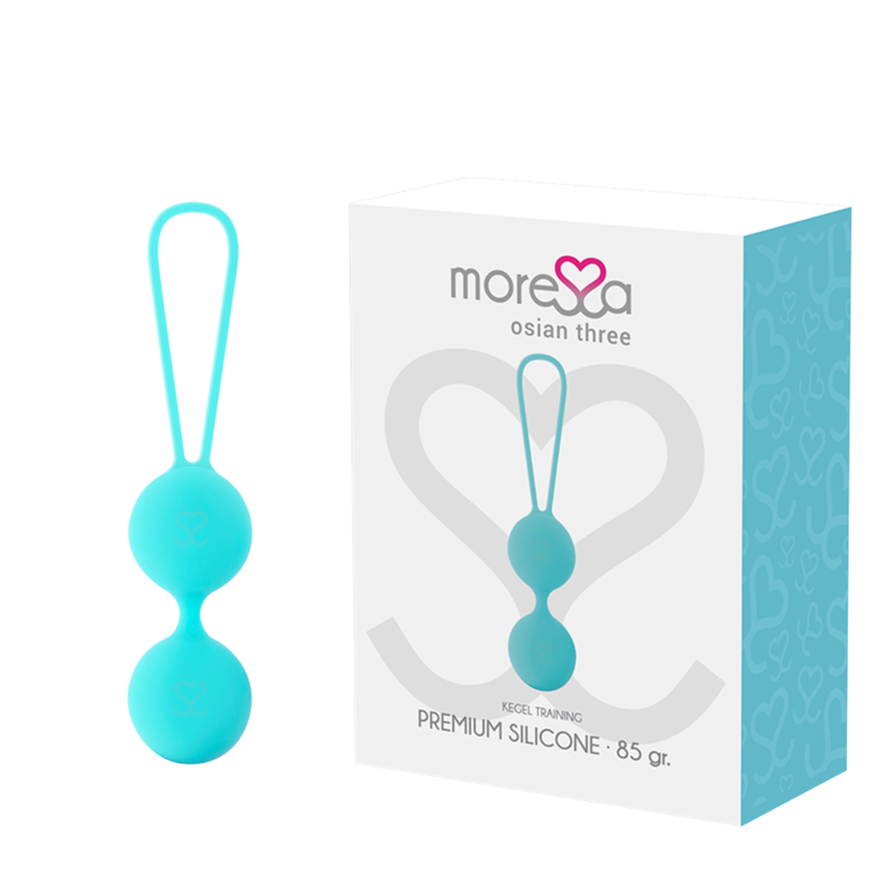 MORESSA OSIAN THREE PREMIUM SILICONE TURQUOISE