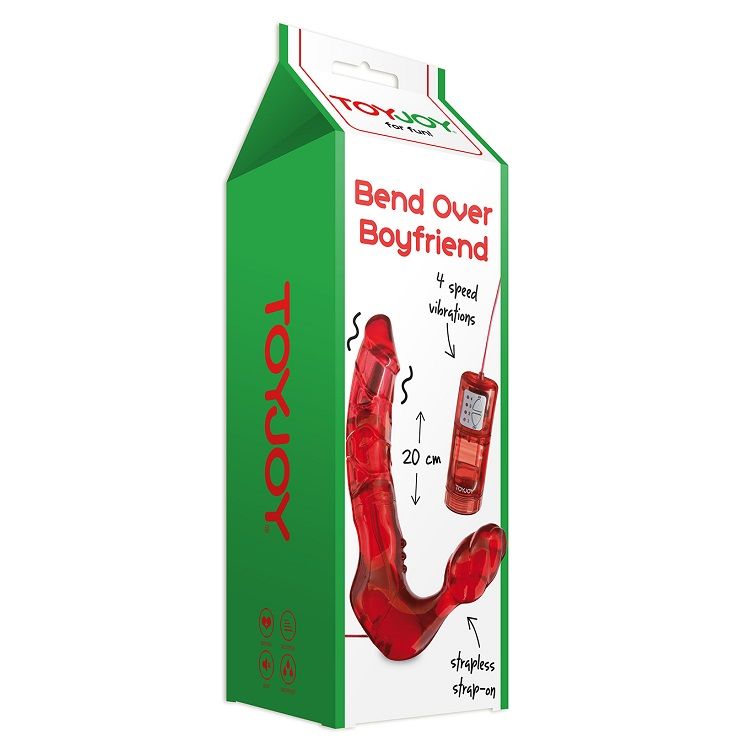 DOUBLE PENETRATION HARNESS WITHOUT STRAPS WITH VIBRATOR