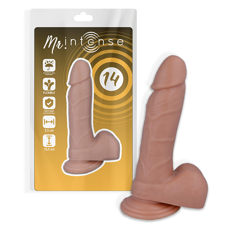 MR INTENSE 14 REALISTIC COCK 18.5 -O- 3.8CM - Bild 3
