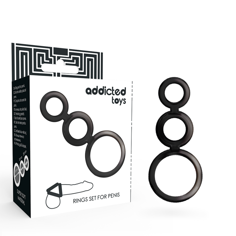 ADDICTED TOYS RINGS SET FOR PENIS