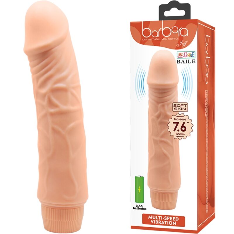 Alternative view of BAILE - BARBARA REALISTIC VIBRATOR 20 CM