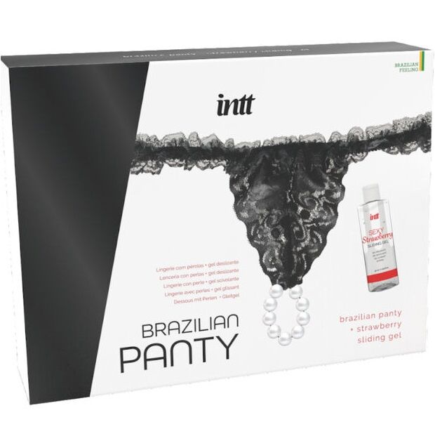 INTT - BLACK BRAZILIAN PANTY