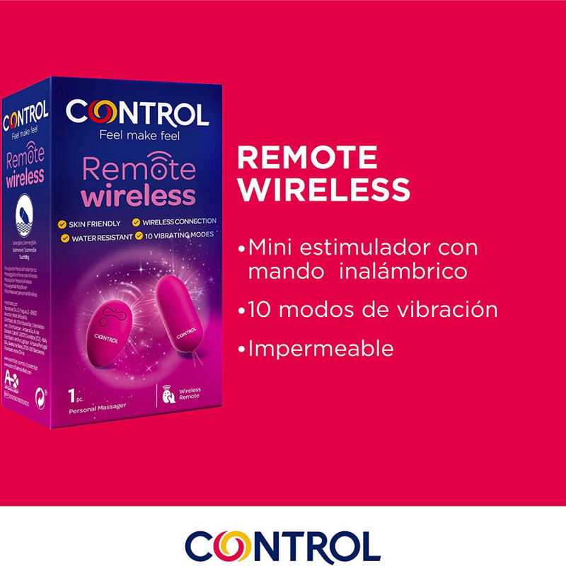 CONTROL - REMOTE WIRELESS PERSONAL MASSAGER - Bild 3