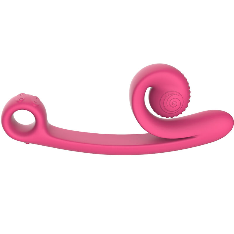 Alternative view of SNAIL VIBE CURVE VIBRATOR PINK