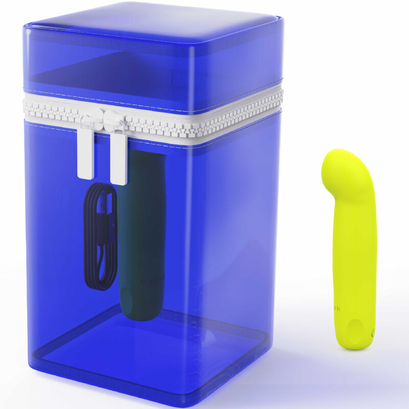 B SWISH - BCUTE CURVE INFINITE CLASSIC LIMITED EDITION SILICONE RECHARGEABLE VIBRATOR CITRUS YELLOW