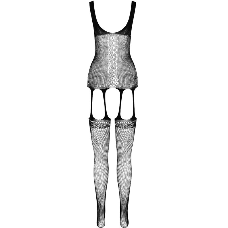PASSION - ECO COLLECTION BODYSTOCKING ECO BS007 BLACK - Bild 4