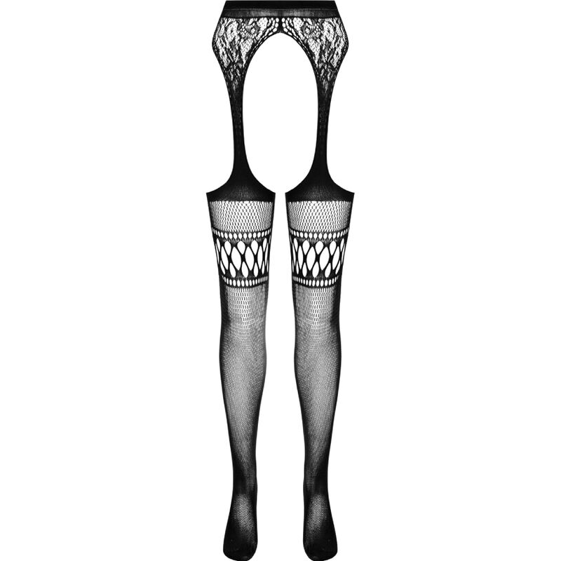 PASSION - S026 MEDIAS CON LIGUERO NEGRO TALLA UNICA - Bild 5