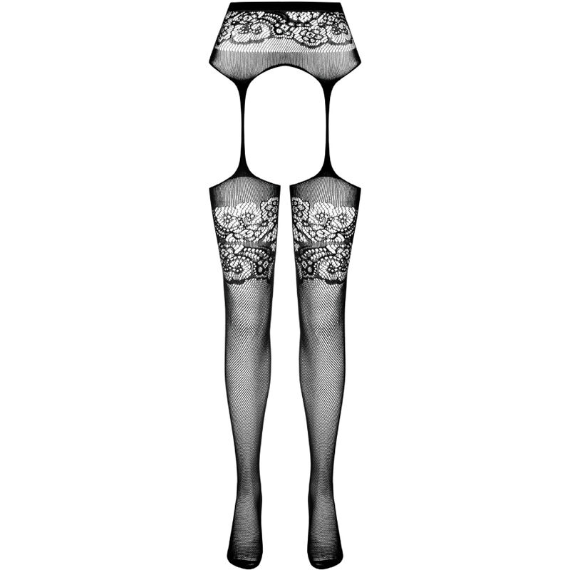 PASSION - S029 MEDIAS CON LIGUERO NEGRO TALLA UNICA - Bild 5