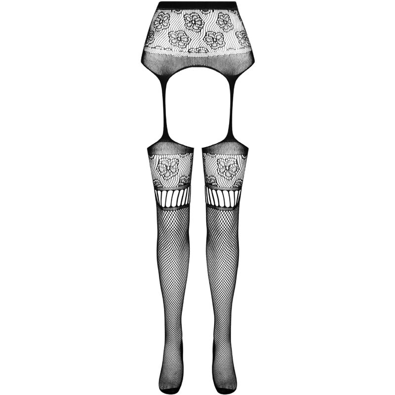 PASSION - S030 MEDIAS CON LIGUERO NEGRO TALLA UNICA - Bild 5