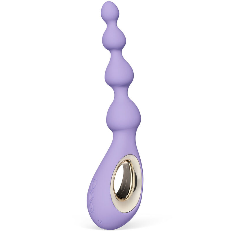 LELO - SORAYA BEADS ANAL MASSAGER VIOLET DUSK/BLACK