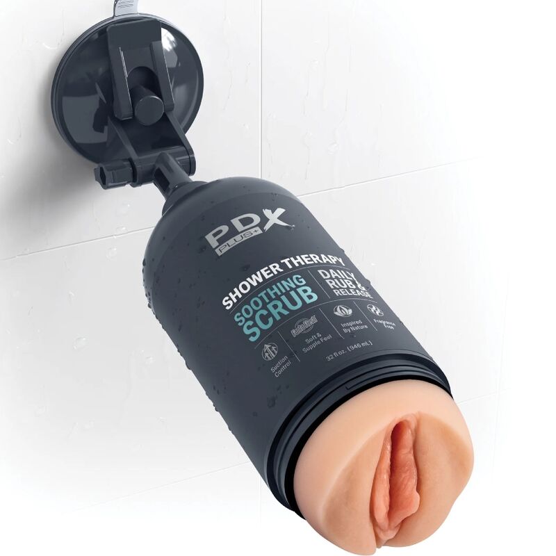 Alternative view of PDX PLUS - STROKER DISCREET DESIGN SHAMPOO BOTTLE SOOTHING SCRUB