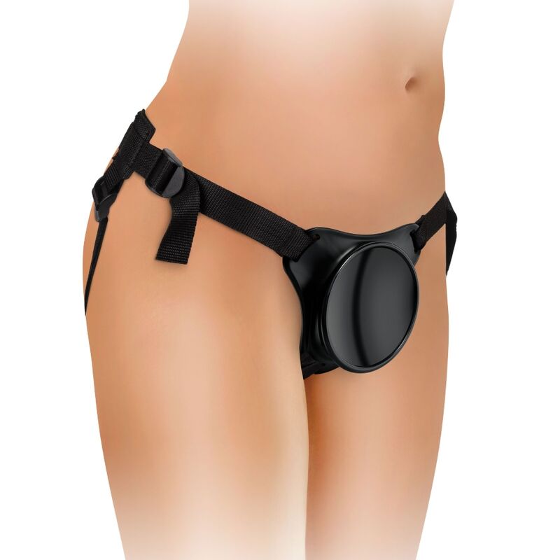 Alternative view of KING COCK ELITE - ADJUSTABLE HARNESS WITH DILDO 15.2 CM FOR BEGINNERS