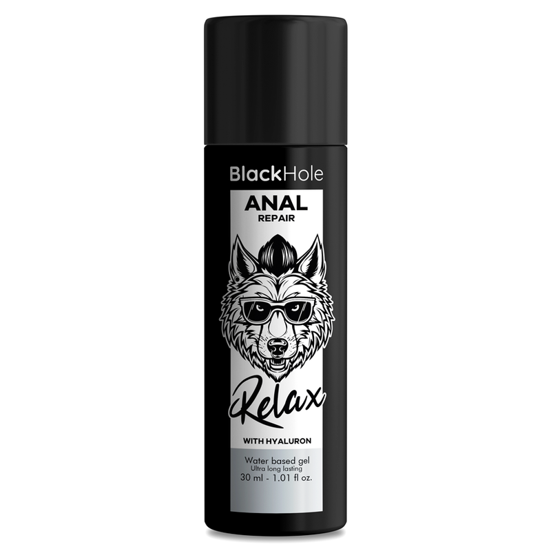 BLACK HOLE - ANAL REPAIR WATER BASED RELAX WITH HYALURON 30 ML